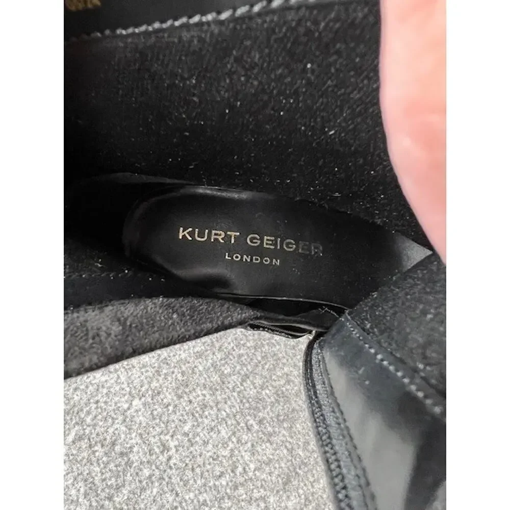 Kurt Geiger Belgravia Embellished Evil Eye Stiletto Bootie size EU 35.5/US 5.5